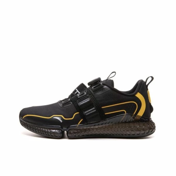 Anta X NASA TO SEED TO REAP Men's Button Trendy Sneakers - Yellow/Black