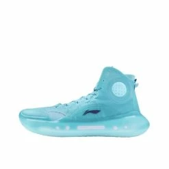 Li-Ning Yu Shuai 14 Men‘s High Basketball Shoes - Emerald Blue