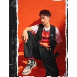 【Xiao Zhan】Li-Ning Badfive Dazzle Low Men‘s Casual Running Shoes