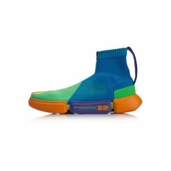 Li-Ning NYFW Essence 悟道 2.0 ACE Men’s Socks High Basketball Shoes - Blue/Green