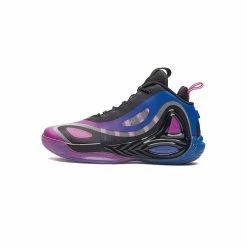 361º Zen 00 X Aaron Gordon "Killer Whale" Basketball Shoes - Dark Cyan/Purple